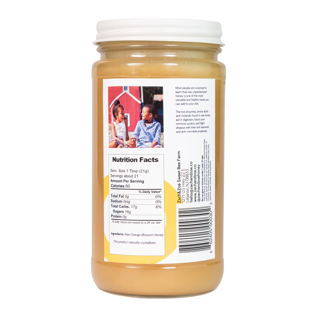 Creamed Orange Blossom Honey – Zach & Zoe Sweet Bee Farm