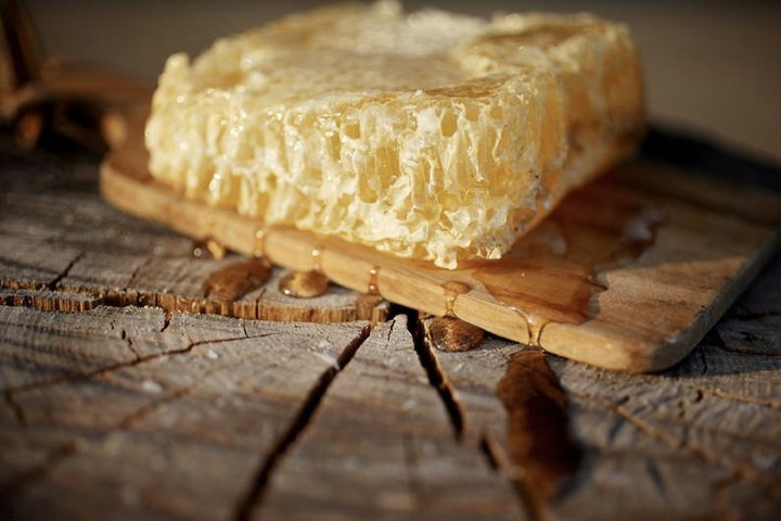 【Luchi-zセイタカアワダチソウの越冬完熟クリーム蜂蜜1,000g3本 Honeycomb - Wildflower – Zach & Zoe Sweet Bee Farm