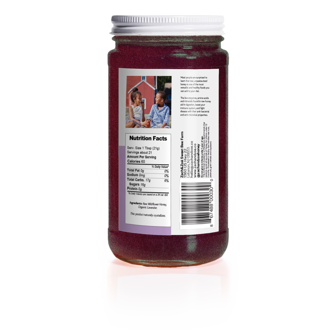 Wildflower Honey with Lavender – Zach & Zoe Sweet Bee Farm