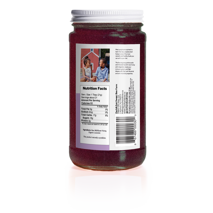 Wildflower Honey with Lavender – Zach & Zoe Sweet Bee Farm