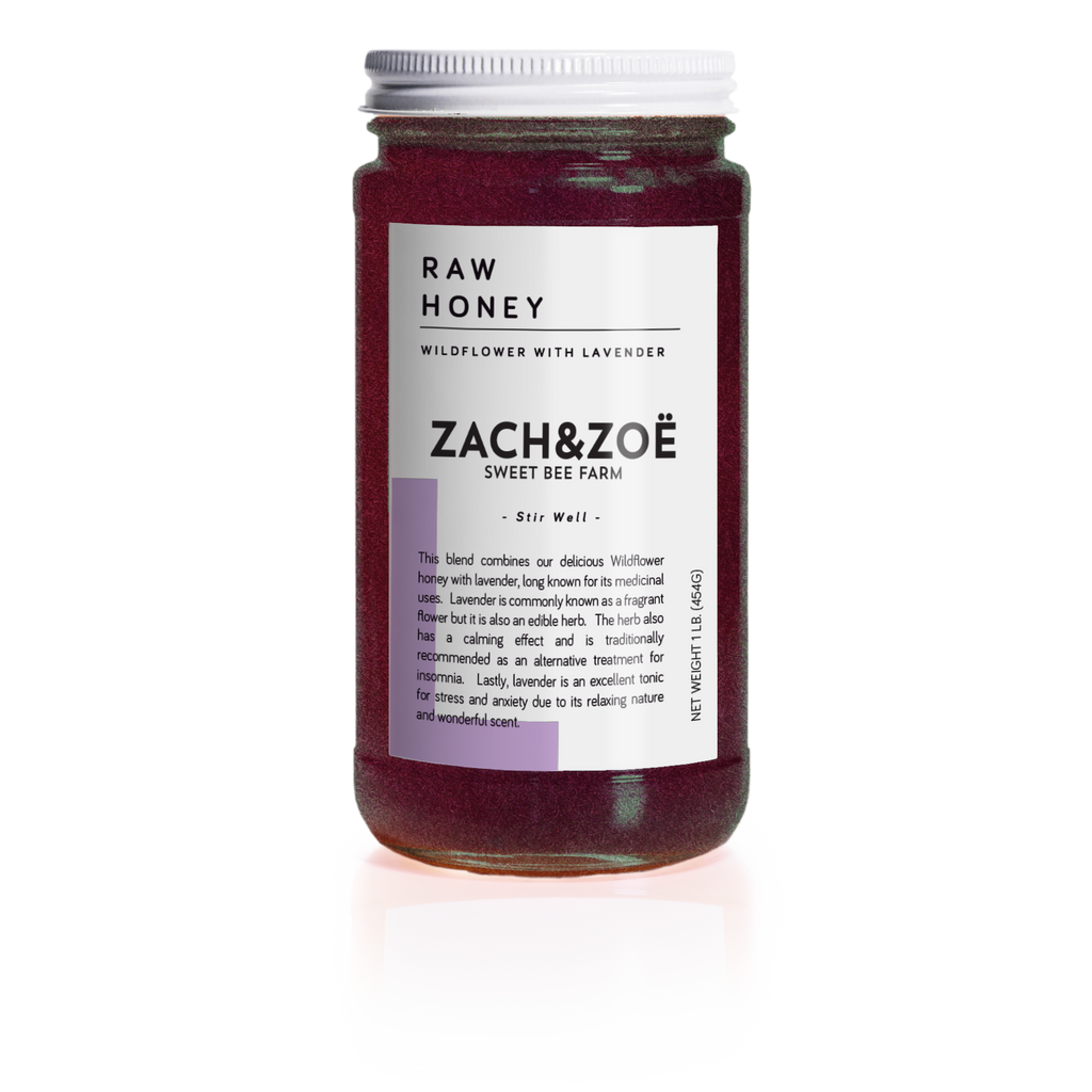 Wildflower Honey with Lavender – Zach & Zoe Sweet Bee Farm